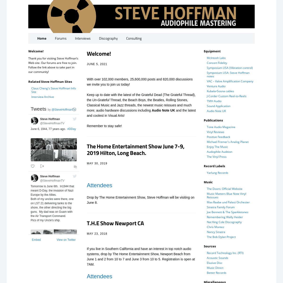 A complete backup of https://stevehoffman.tv