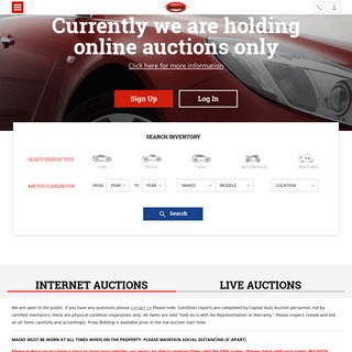 A complete backup of https://capitalautoauction.com