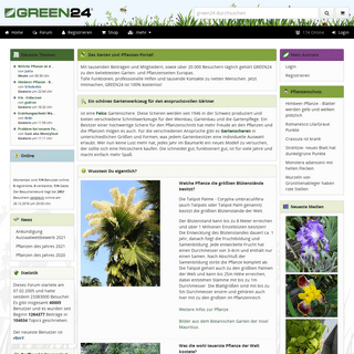 Portal Â· GREEN24 Pflanzen & Garten Forum