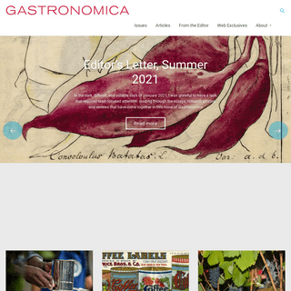 A complete backup of https://gastronomica.org