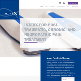 InterX Neuropathic Pain Treatment, Nerve Pain Relief Devices