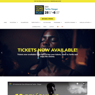 Home - FCAT - Festival de Cine Africano de Tarifa - FCAT 2021