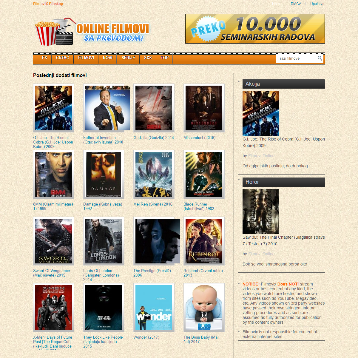 A complete backup of http://www.filmovix.com/