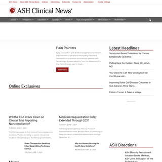 A complete backup of https://ashclinicalnews.org
