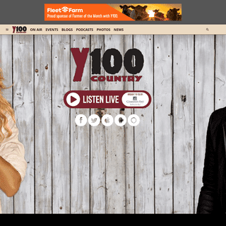 Y100 WNCY - Your Home For Country & Fun - Green Bay, WI