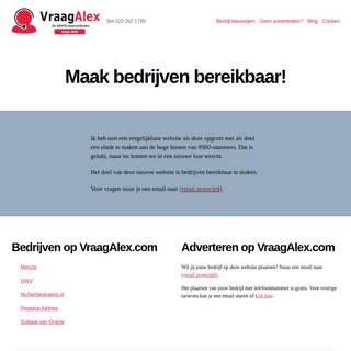 A complete backup of https://vraagalex.nl