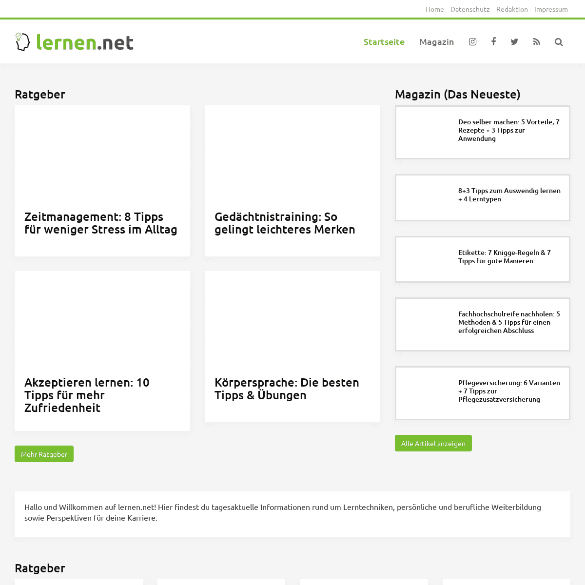 A complete backup of https://lernen.net