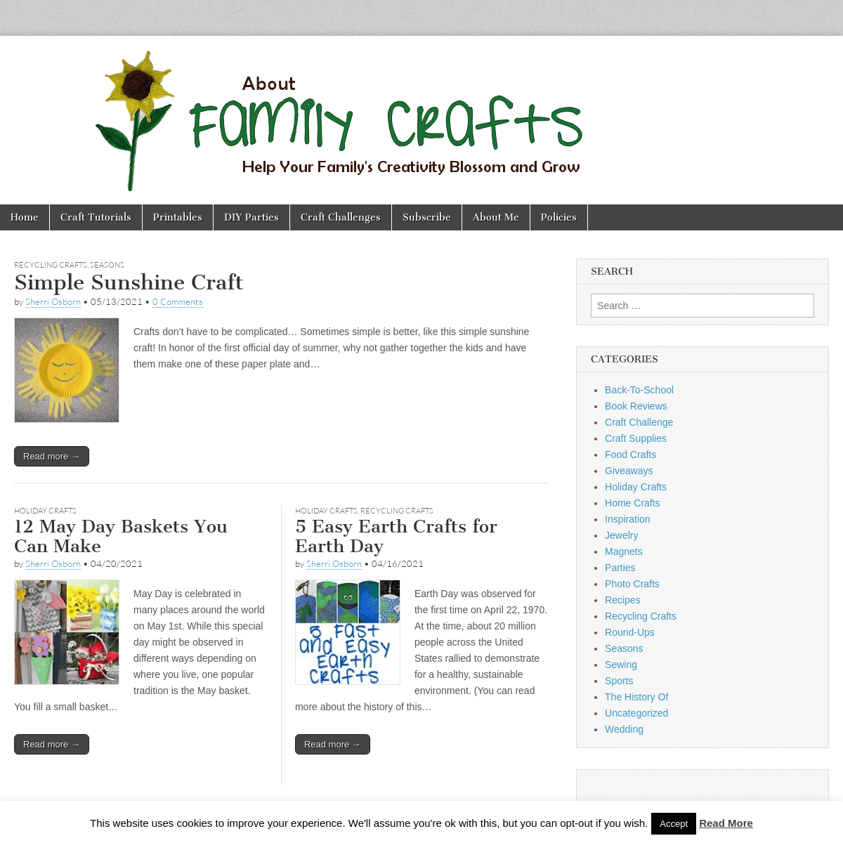 A complete backup of https://aboutfamilycrafts.com