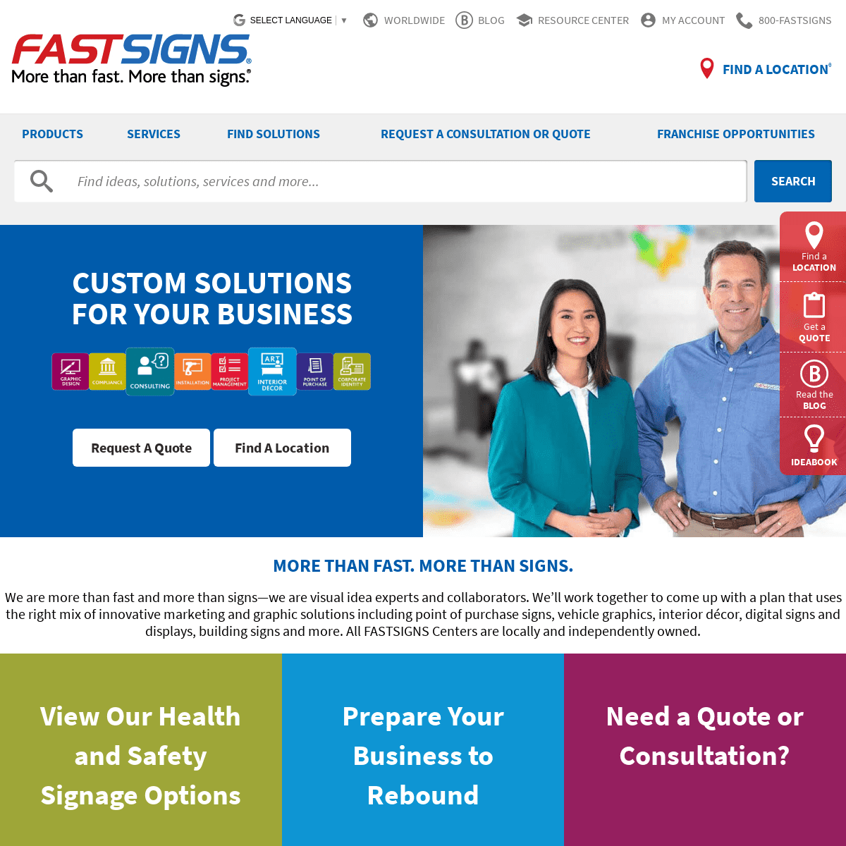 A complete backup of https://fastsigns.com