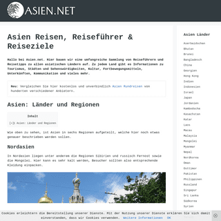 A complete backup of https://asien.net