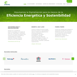Plataforma enerTIC.org - TecnologÃ­a, InnovaciÃ³n y Eficiencia EnergÃ©tica