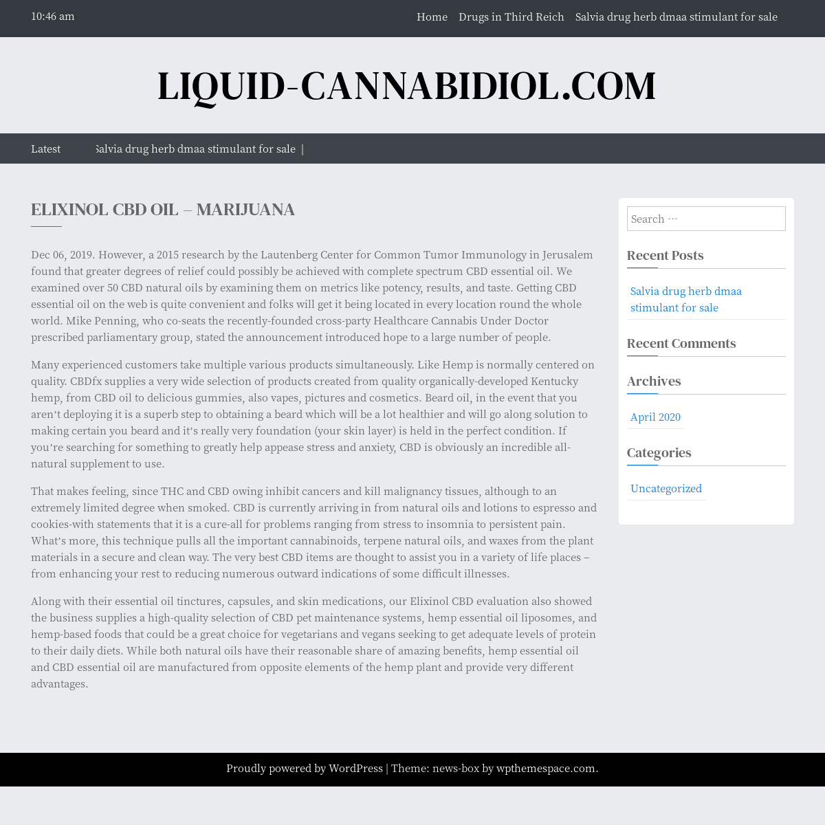 A complete backup of https://liquid-cannabidiol.com