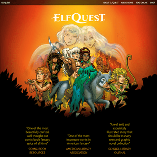 A complete backup of https://elfquest.com