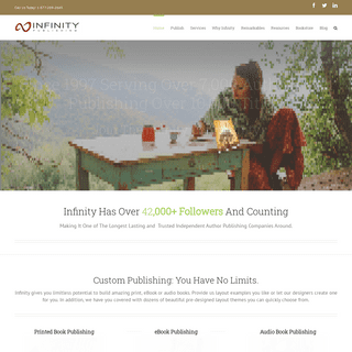 Infinity Home - Self Publishing - Self Publishing Companies - Book eBook Publisher