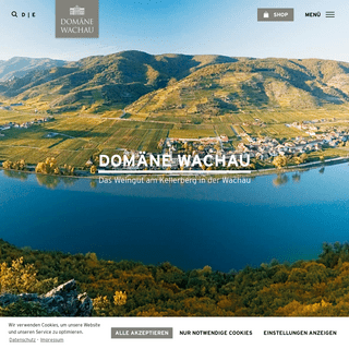 A complete backup of https://domaene-wachau.at