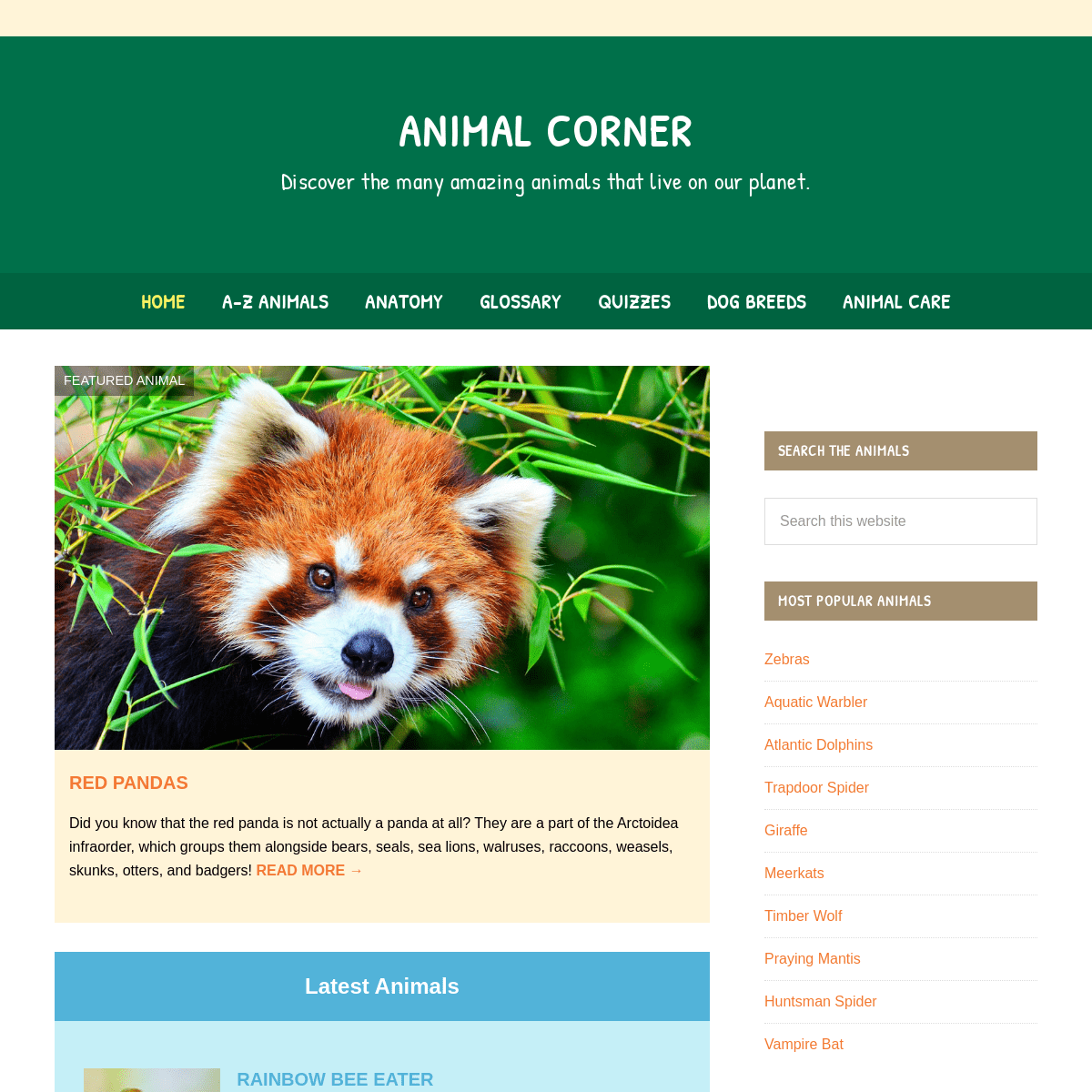 A complete backup of https://animalcorner.co.uk