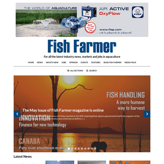A complete backup of https://fishfarmermagazine.com