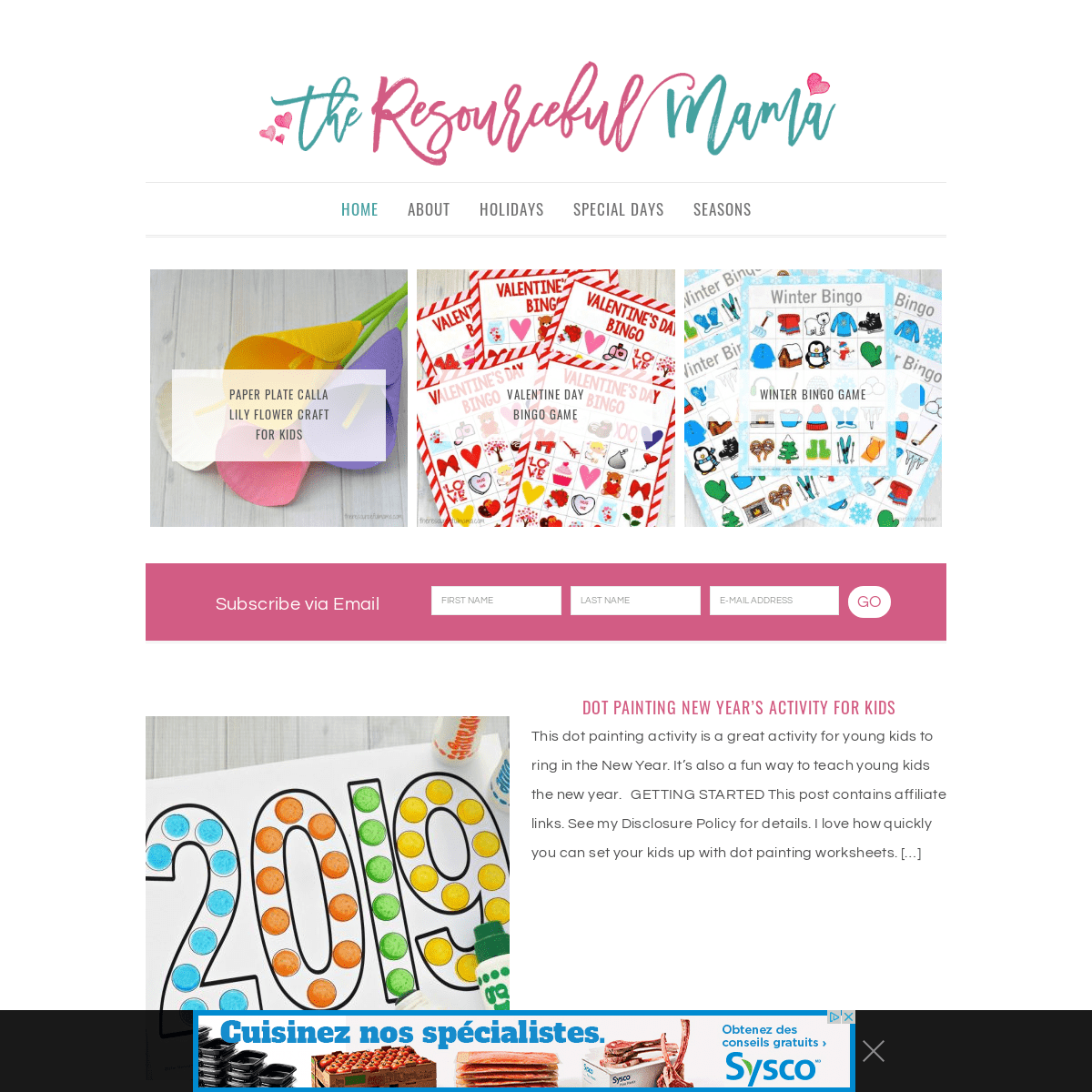 A complete backup of https://theresourcefulmama.com