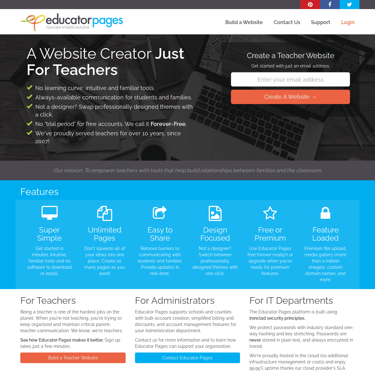 A complete backup of https://educatorpages.com
