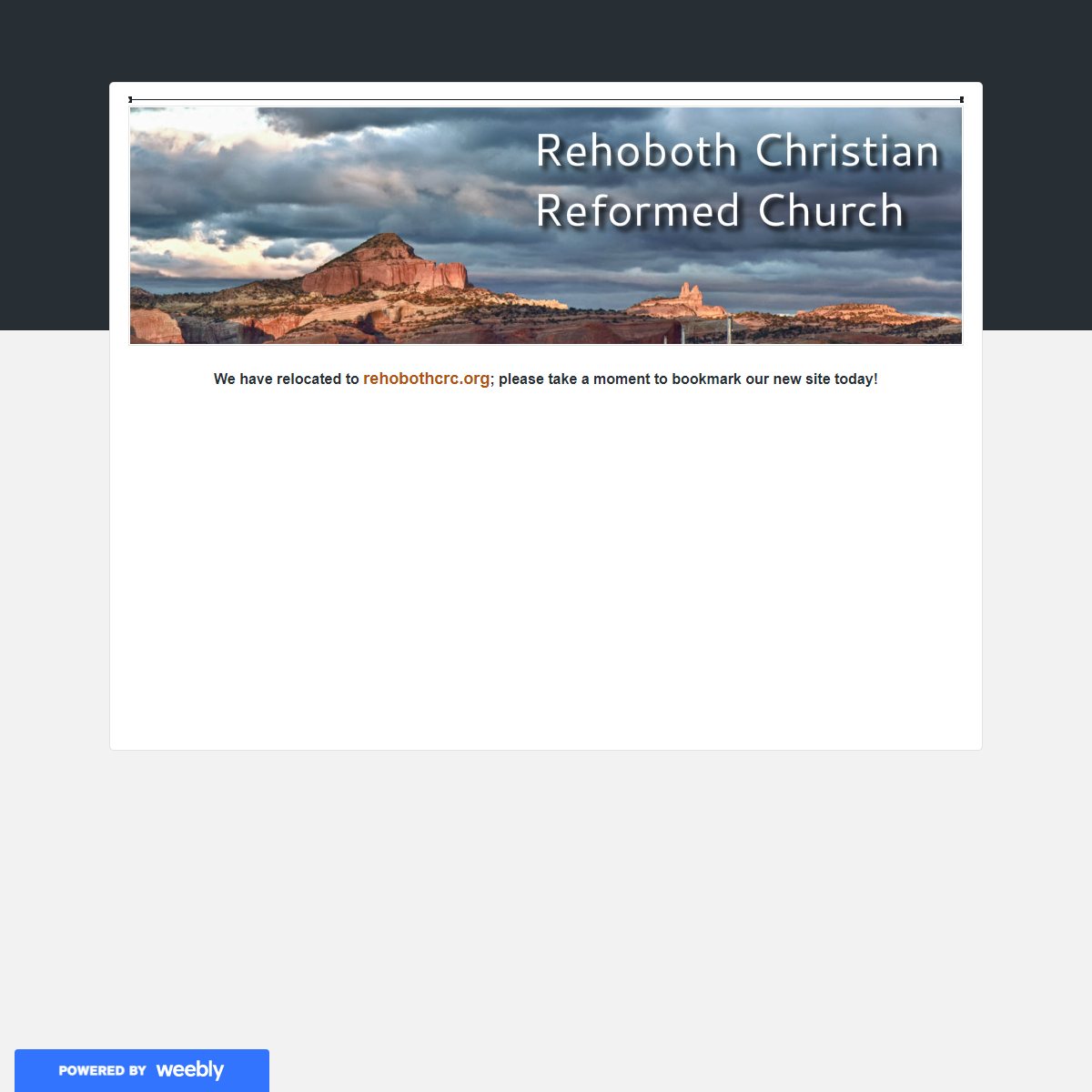 A complete backup of https://rehobothcrc.weebly.com/