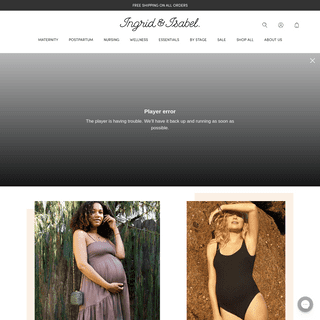 Stylish Maternity Clothing + Nursing - Ingrid & Isabel