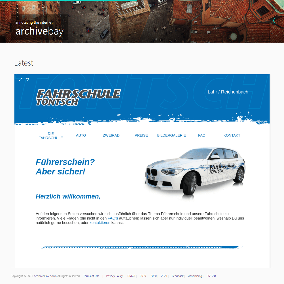 A complete backup of https://www.archivebay.com/site/fahrschule-tontsch.de--2019-08-08__21-17-47