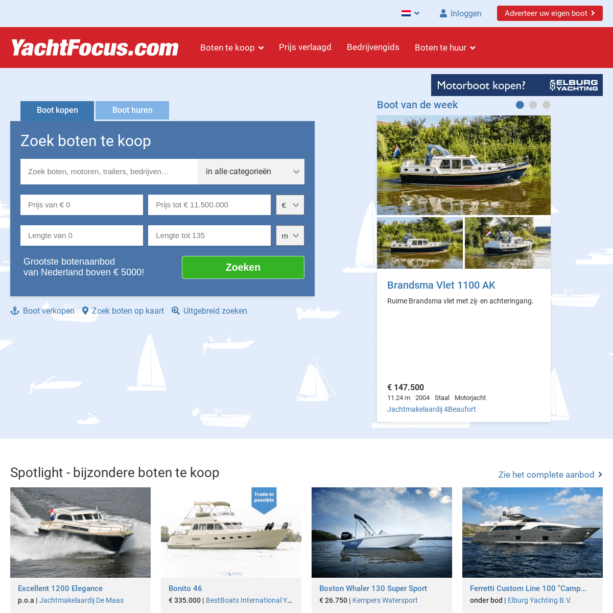 YachtFocus.com - Altijd de eerste met nieuw botenaanbod