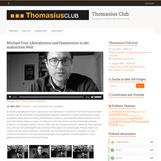 A complete backup of https://thomasius-club.de