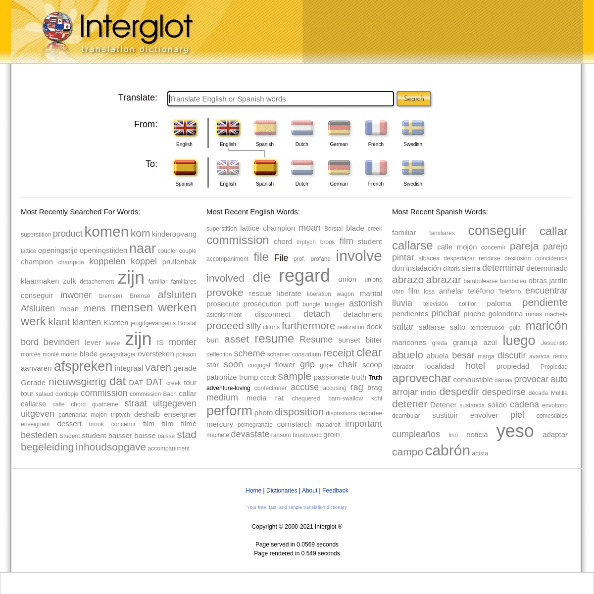 A complete backup of https://interglot.com