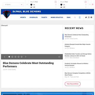 A complete backup of https://depaulbluedemons.com