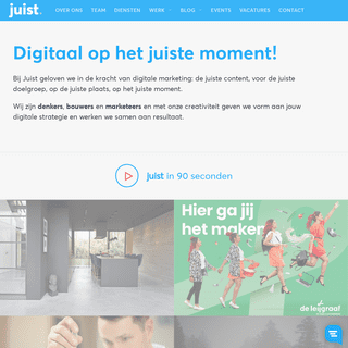 Juist - digitaal marketingbureau - internetbureau - Boekel