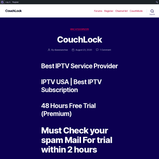 A complete backup of https://couchmode.co.uk