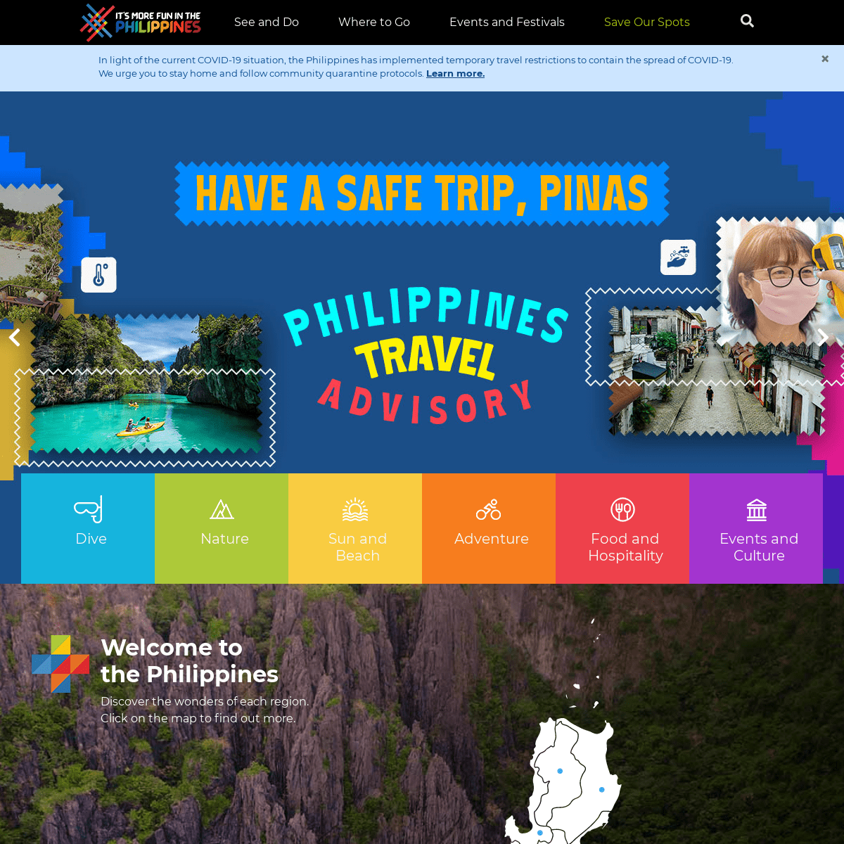 A complete backup of https://philippines.travel