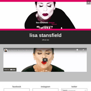 A complete backup of https://lisa-stansfield.com