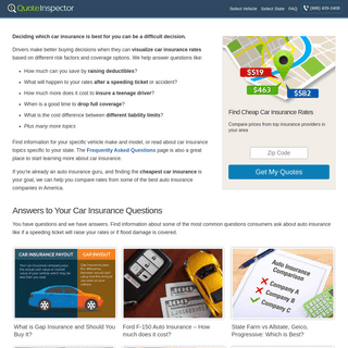 QuoteInspector.com - Find Cheaper Auto Insurance Rates