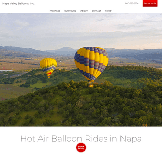 Best Hot Air Balloon Rides in Napa Valley, Sonoma, & SF Bay Area