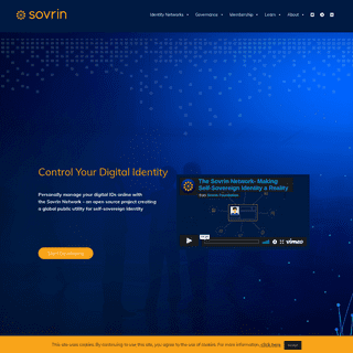A complete backup of https://sovrin.org