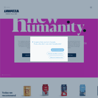 A complete backup of https://lavazza.com
