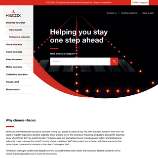Hiscox UK - Business Insurance, Home Insurance & more