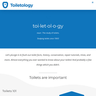 Toiletology - Studying Toilets, History, and Conservation Since 1995