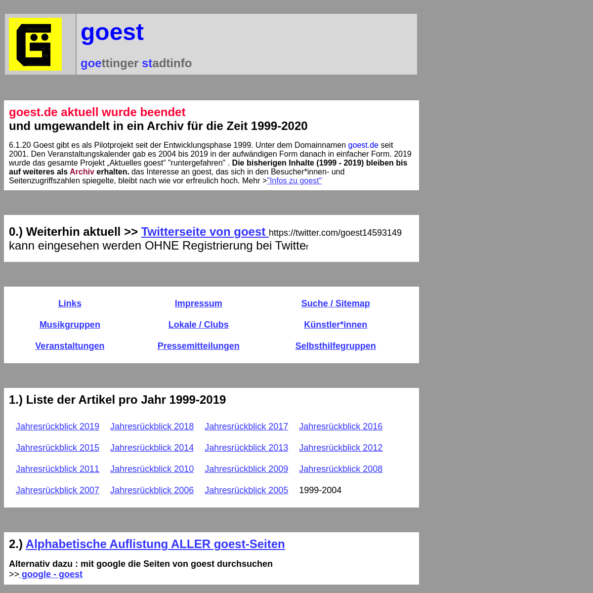A complete backup of https://goest.de
