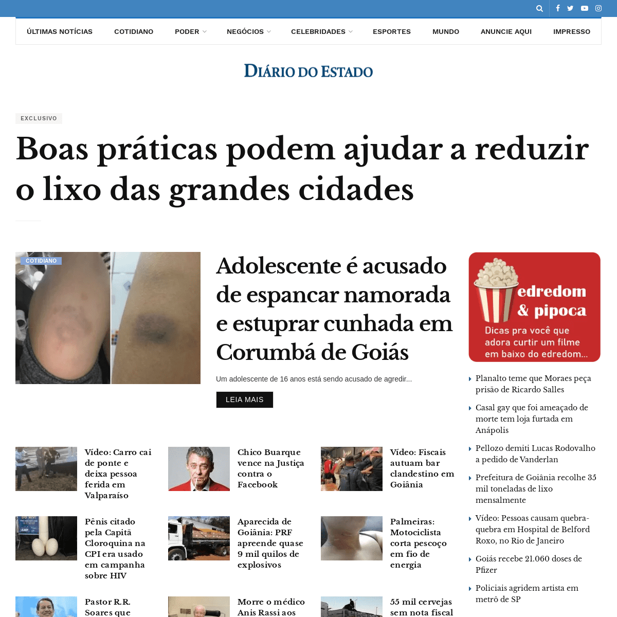 A complete backup of https://diariodoestadogo.com.br