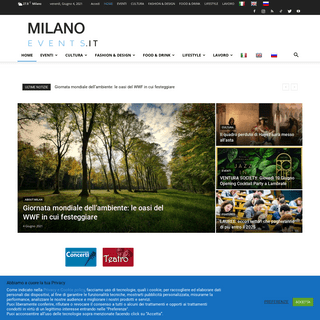 MILANOEVENTS.IT - News 2.0 ed Eventi della cittÃ  di Milano