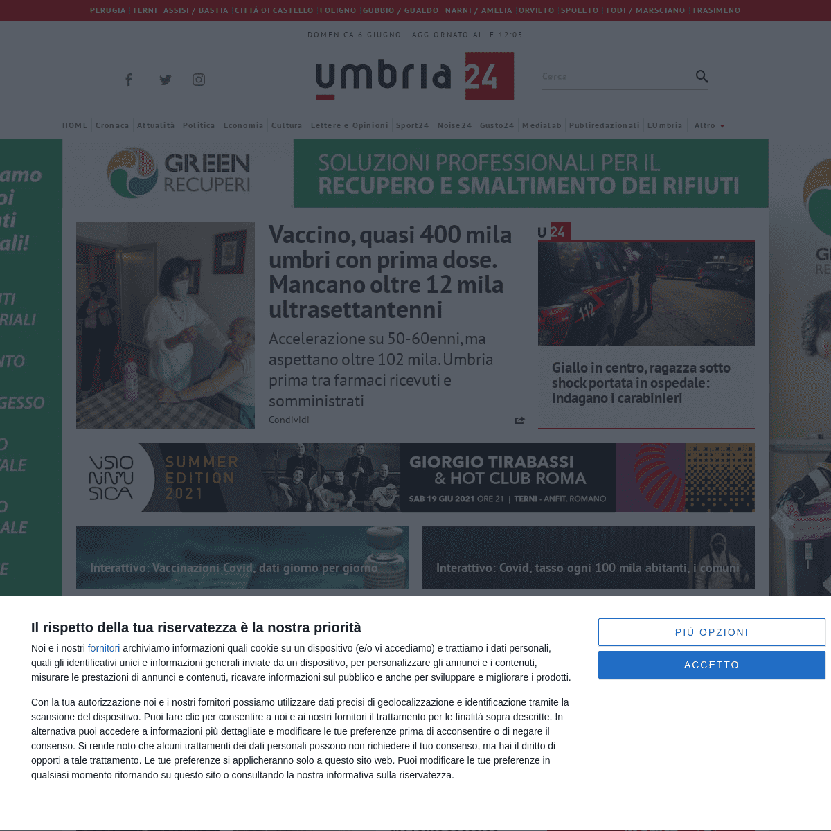 A complete backup of https://umbria24.it