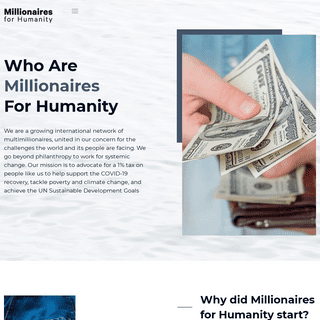 A complete backup of https://millionairesforhumanity.org