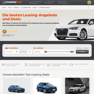 Auto Leasing - gÃ¼nstige Leasing Angebote - LeasingTime.de