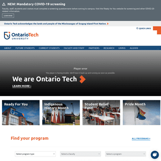 A complete backup of https://ontariotechu.ca