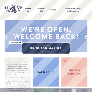 A complete backup of https://brightonmarina.co.uk