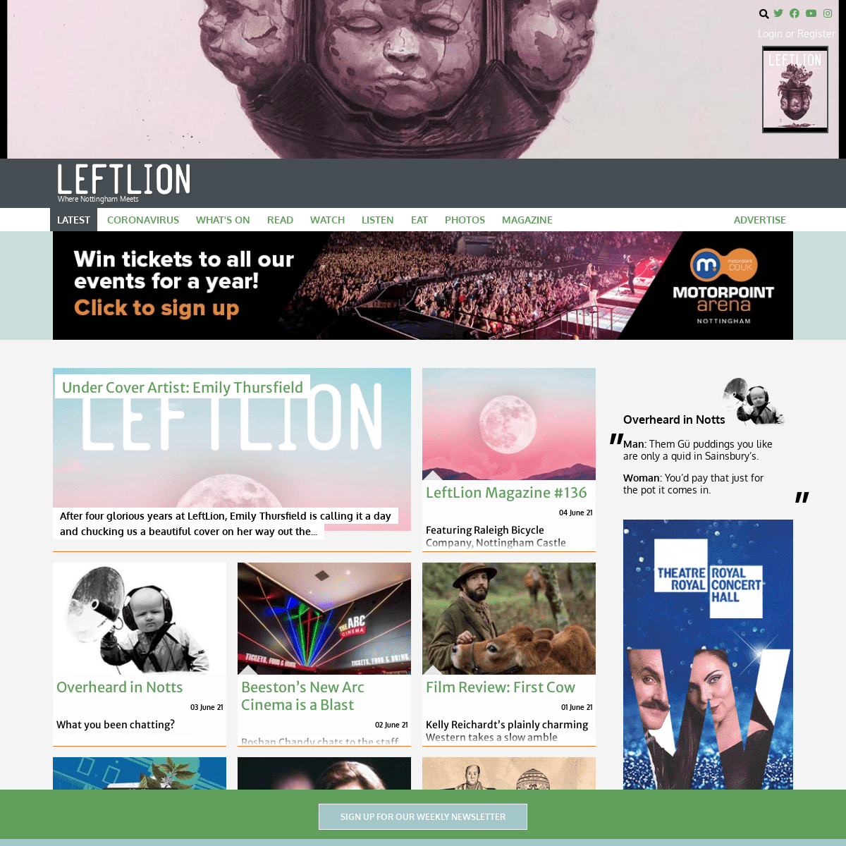 A complete backup of https://leftlion.co.uk