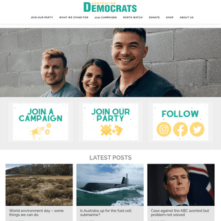 A complete backup of https://democrats.org.au